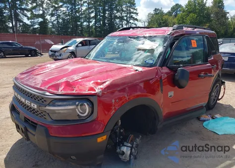 2025 Ford Bronco Sport Big Bend z USA, uszkodzony, nr VIN 3FMCR9BN3SRE50465